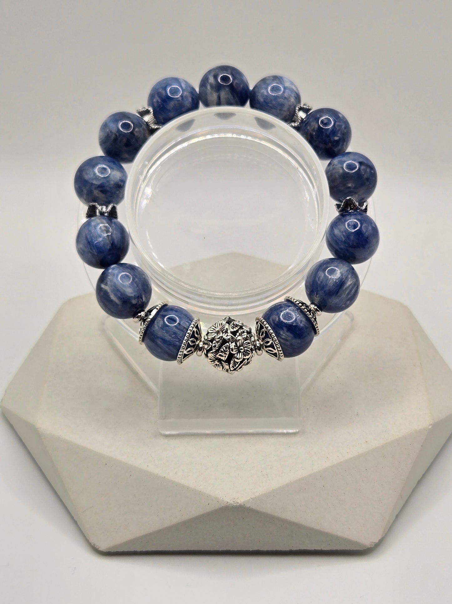 Handmade Blue Kyanite Bracelet