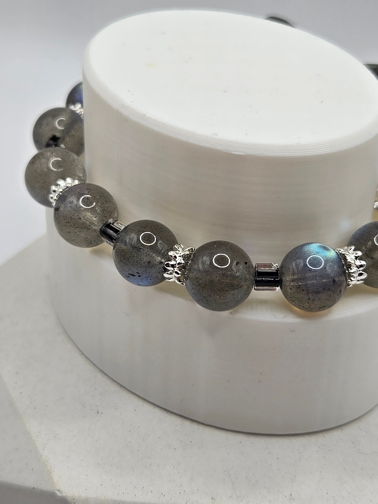Labradorite Butterfly Bracelet – Mystical Glow & Transformation