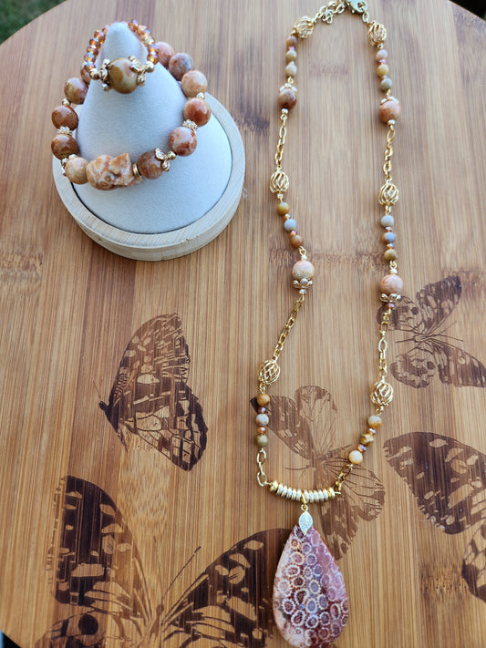 Radiant Coral Jade Collection