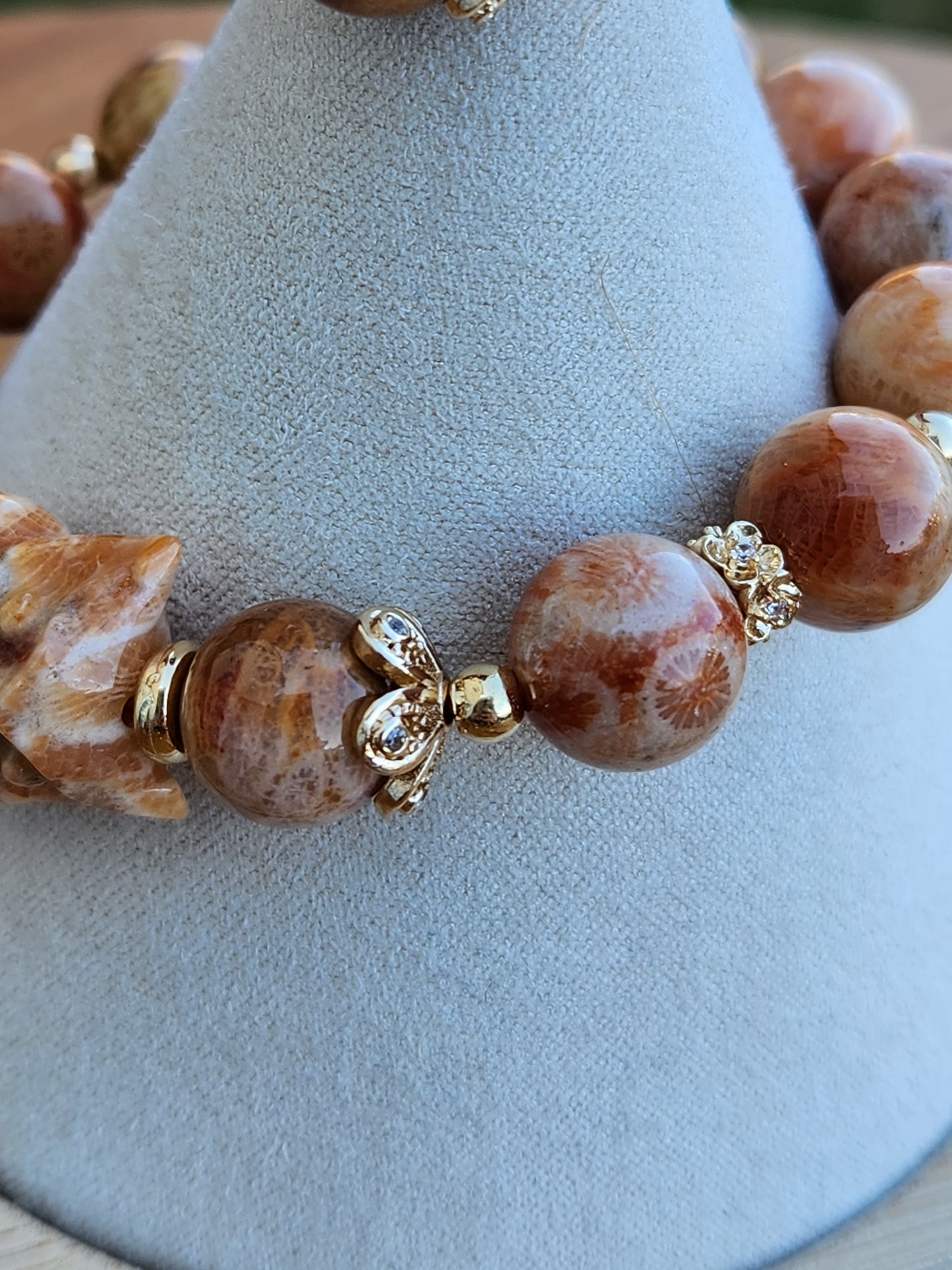 Radiant Coral Jade Collection