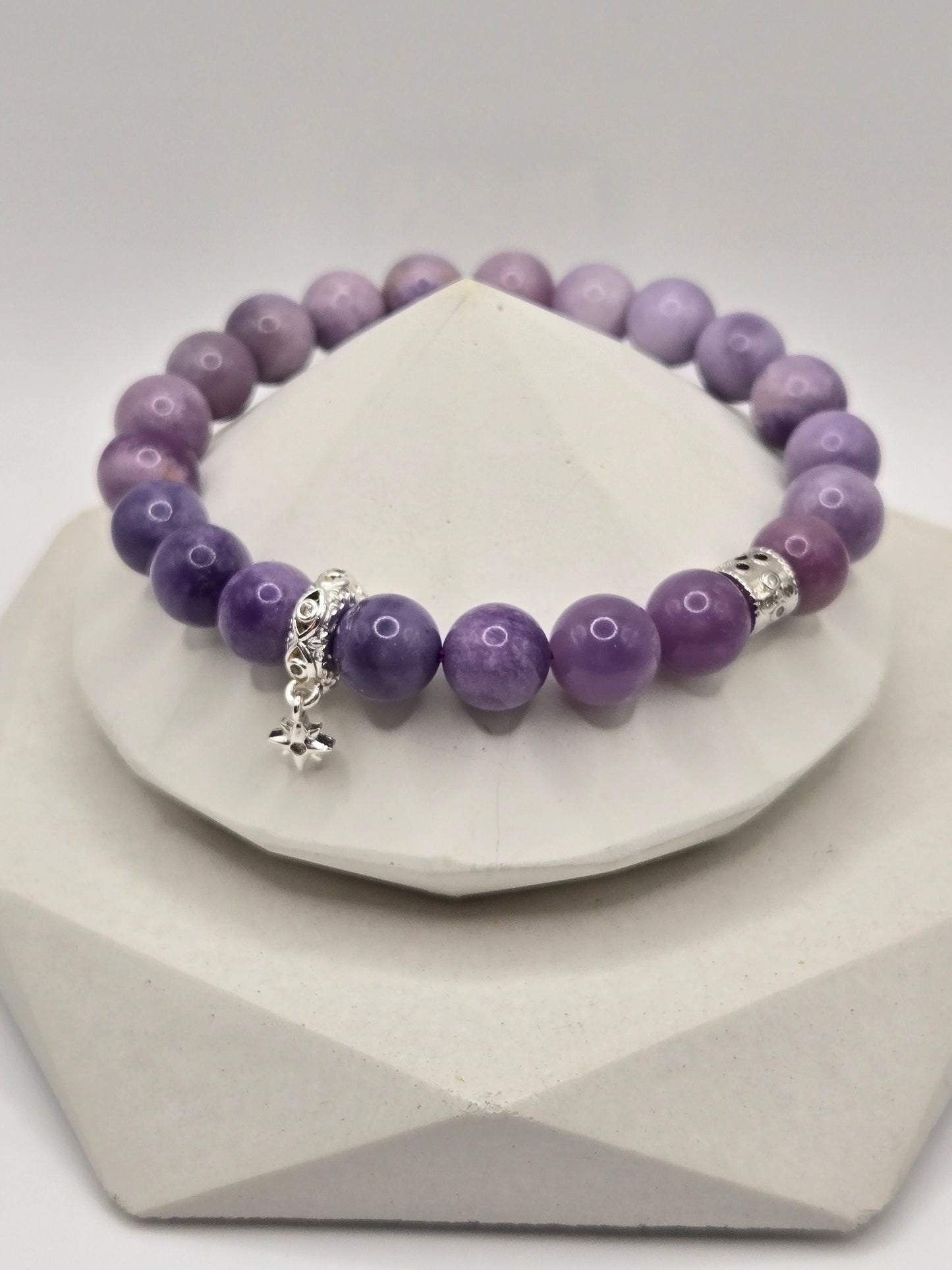 Purple Hues Bracelet Stack- set of 5
