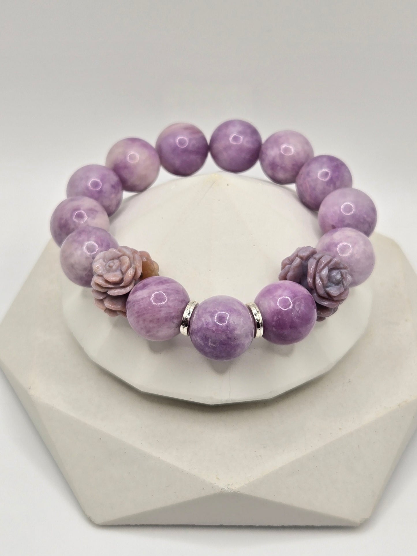 Purple Hues Bracelet Stack- set of 5