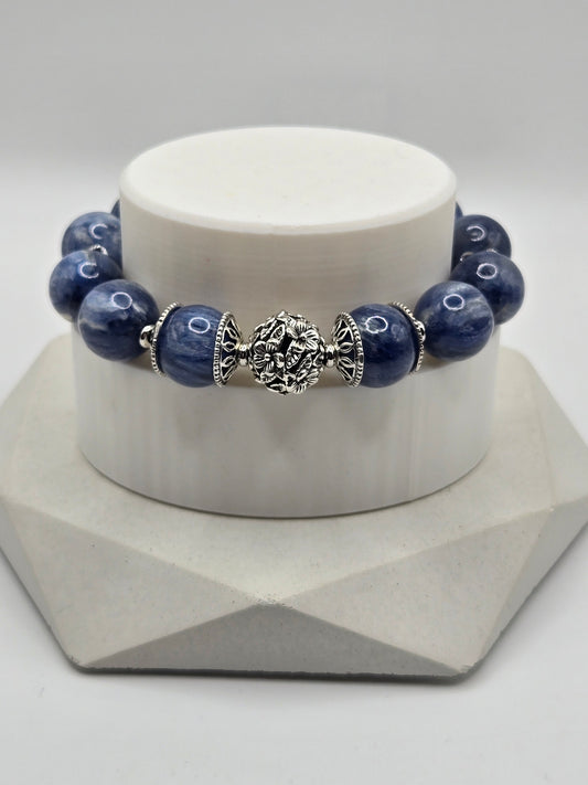 Handmade Blue Kyanite Bracelet