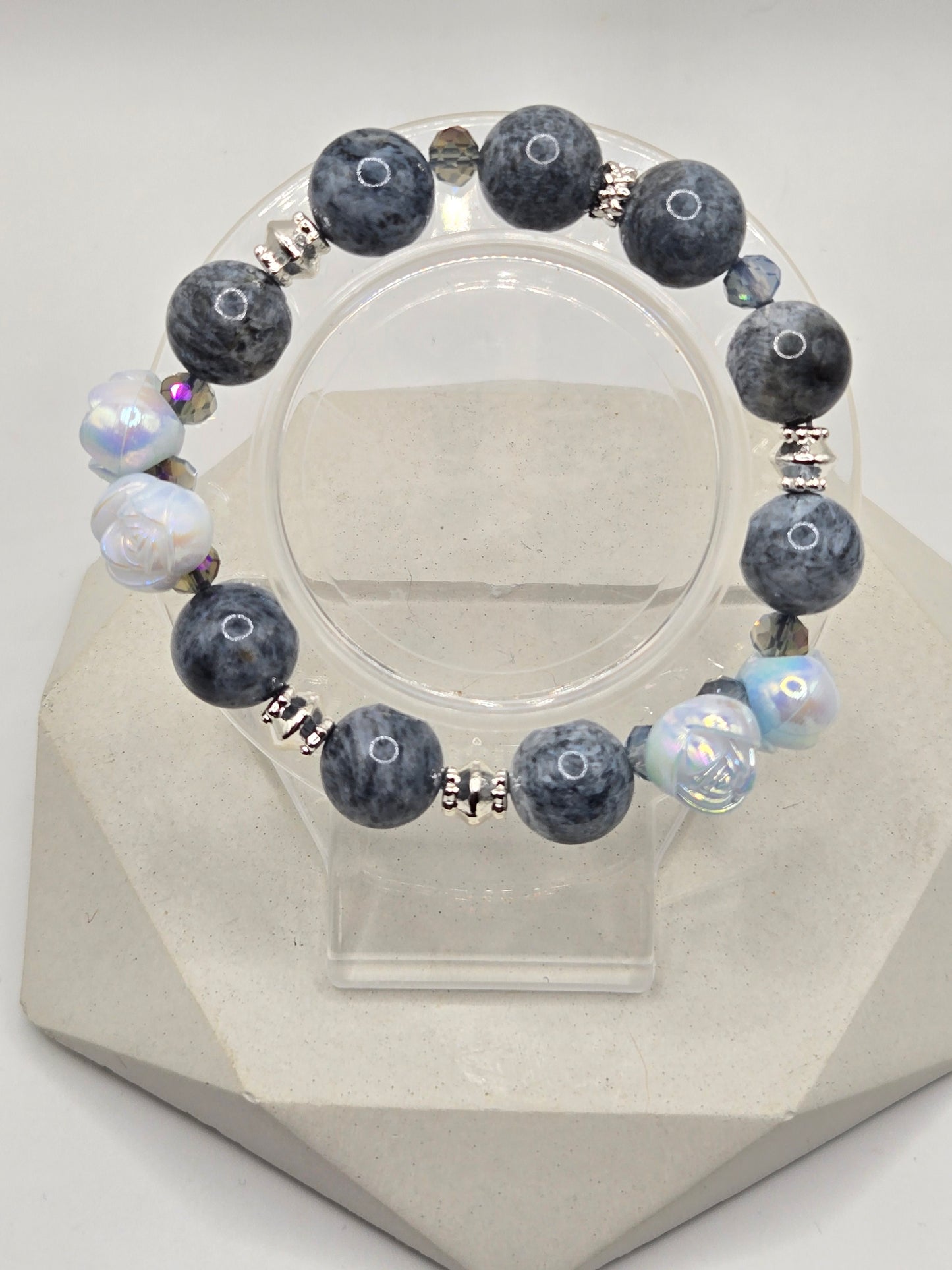 Dark Blue Opal Bracelet