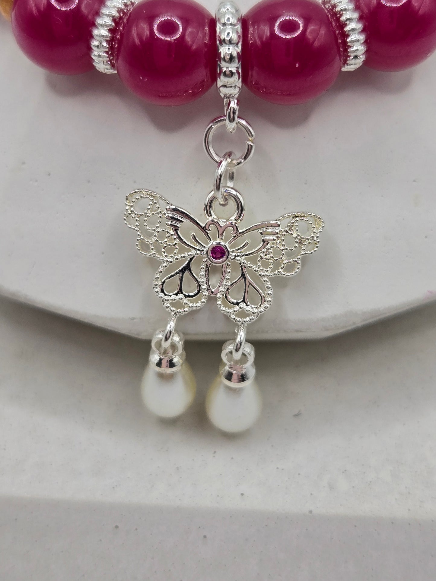 Ruby & Tourmaline Bracelet – Vibrant Elegance & Playful Charm
