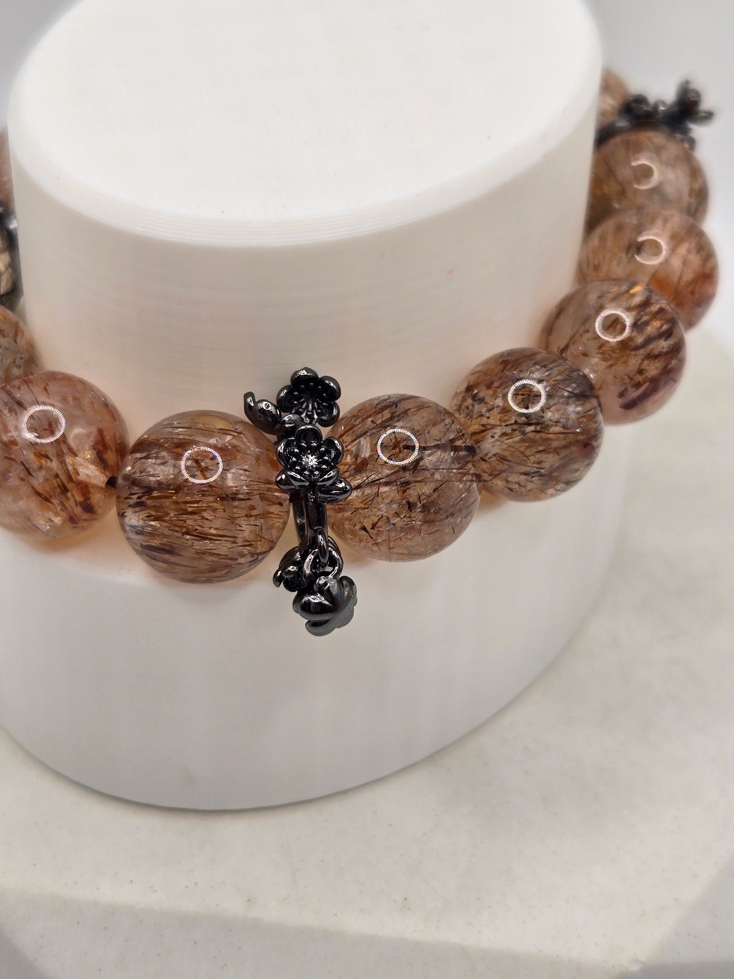 Black Super 7 Bracelet