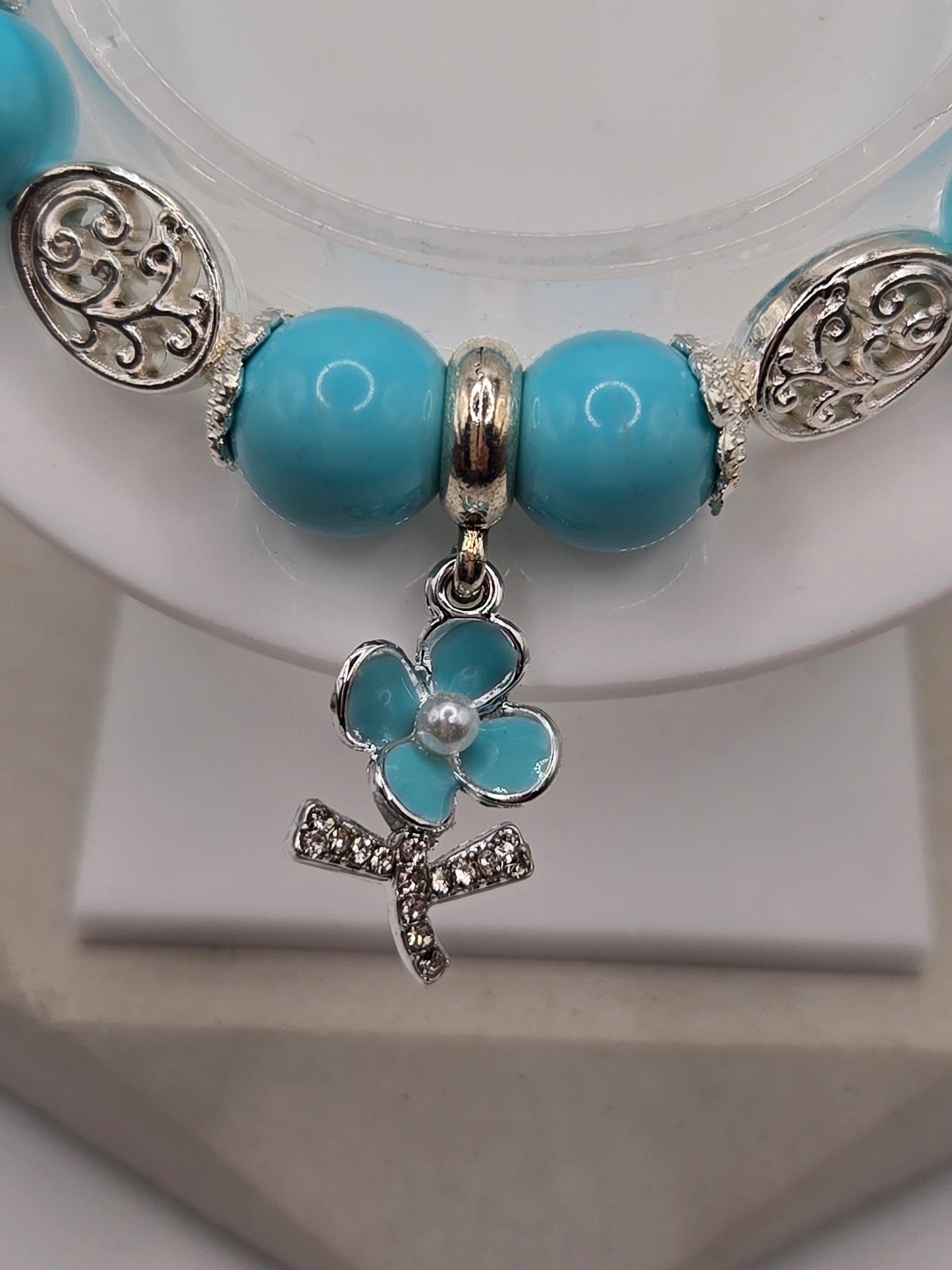 Tiffany Blue Agate Bracelet