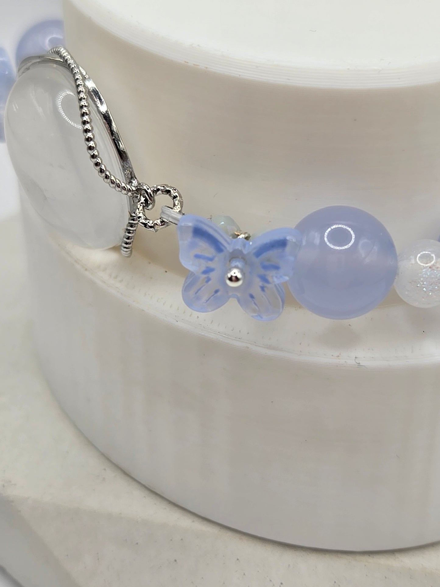 Soft Blue Chalcedony Bracelet