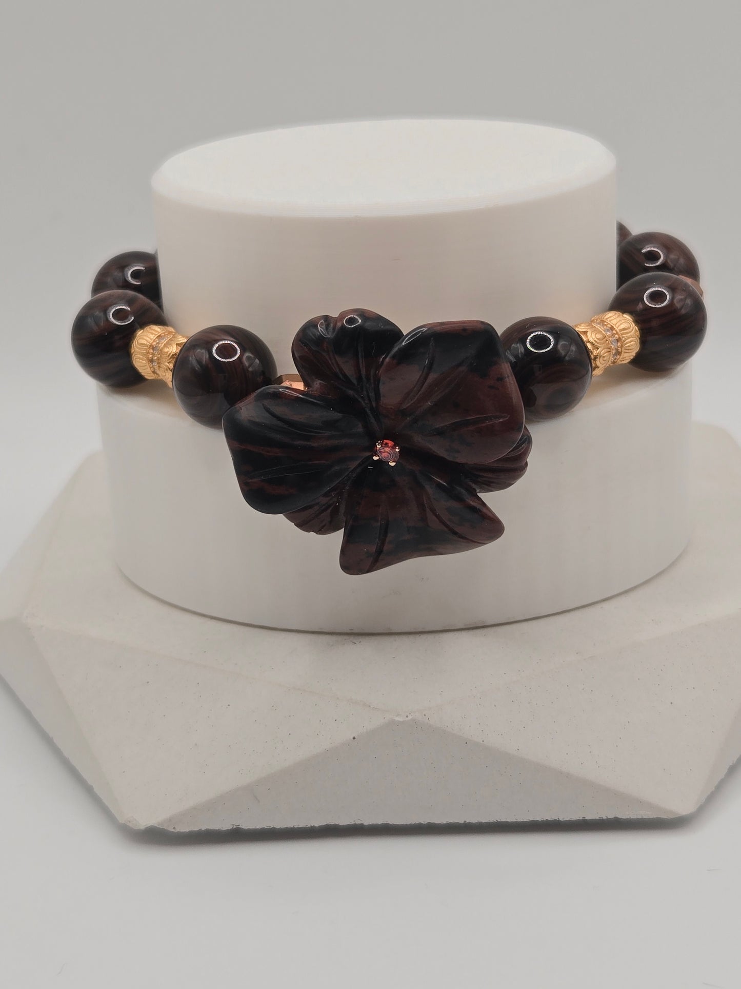 Red Obsidian Bracelet
