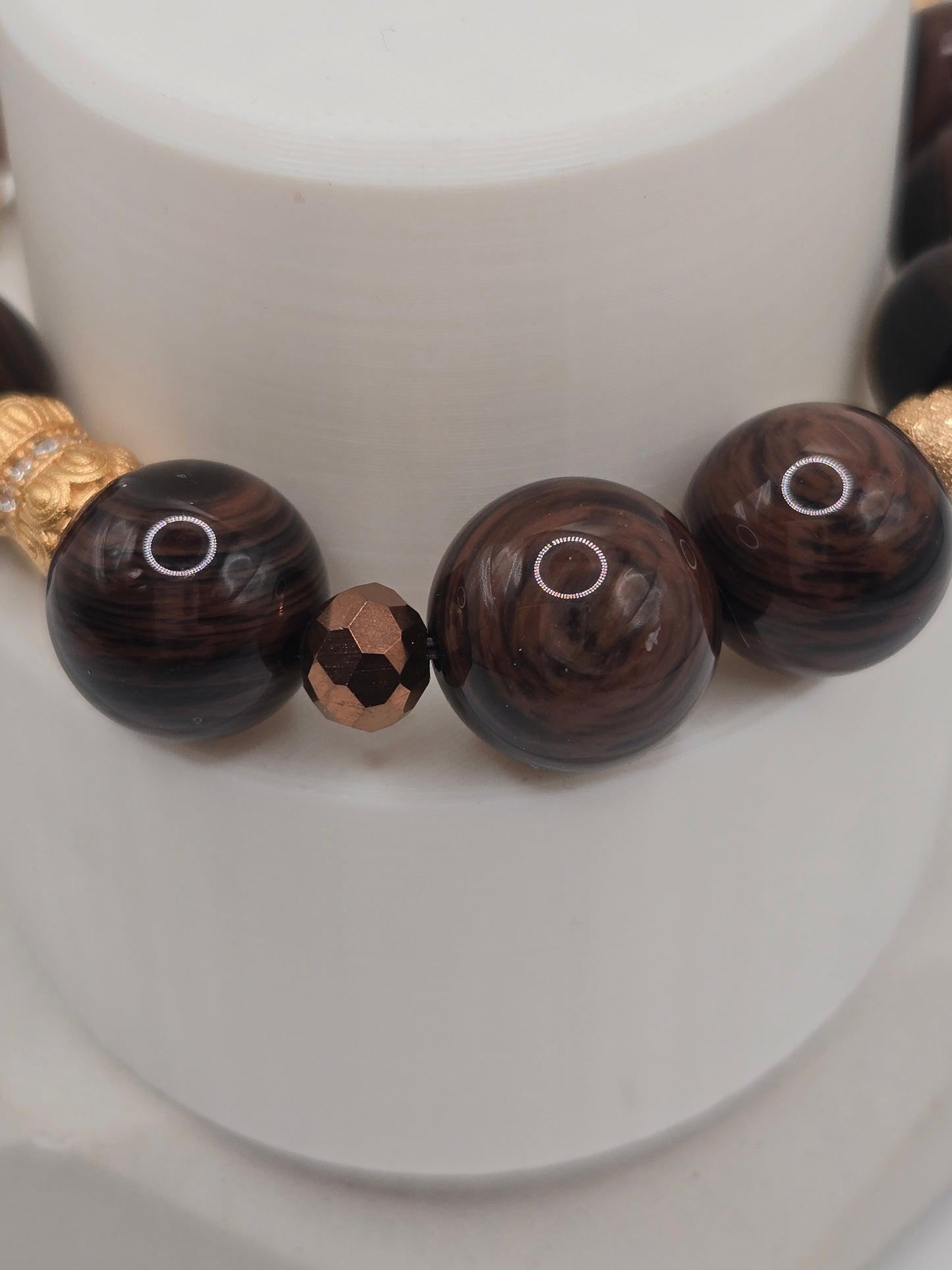 Red Obsidian Bracelet