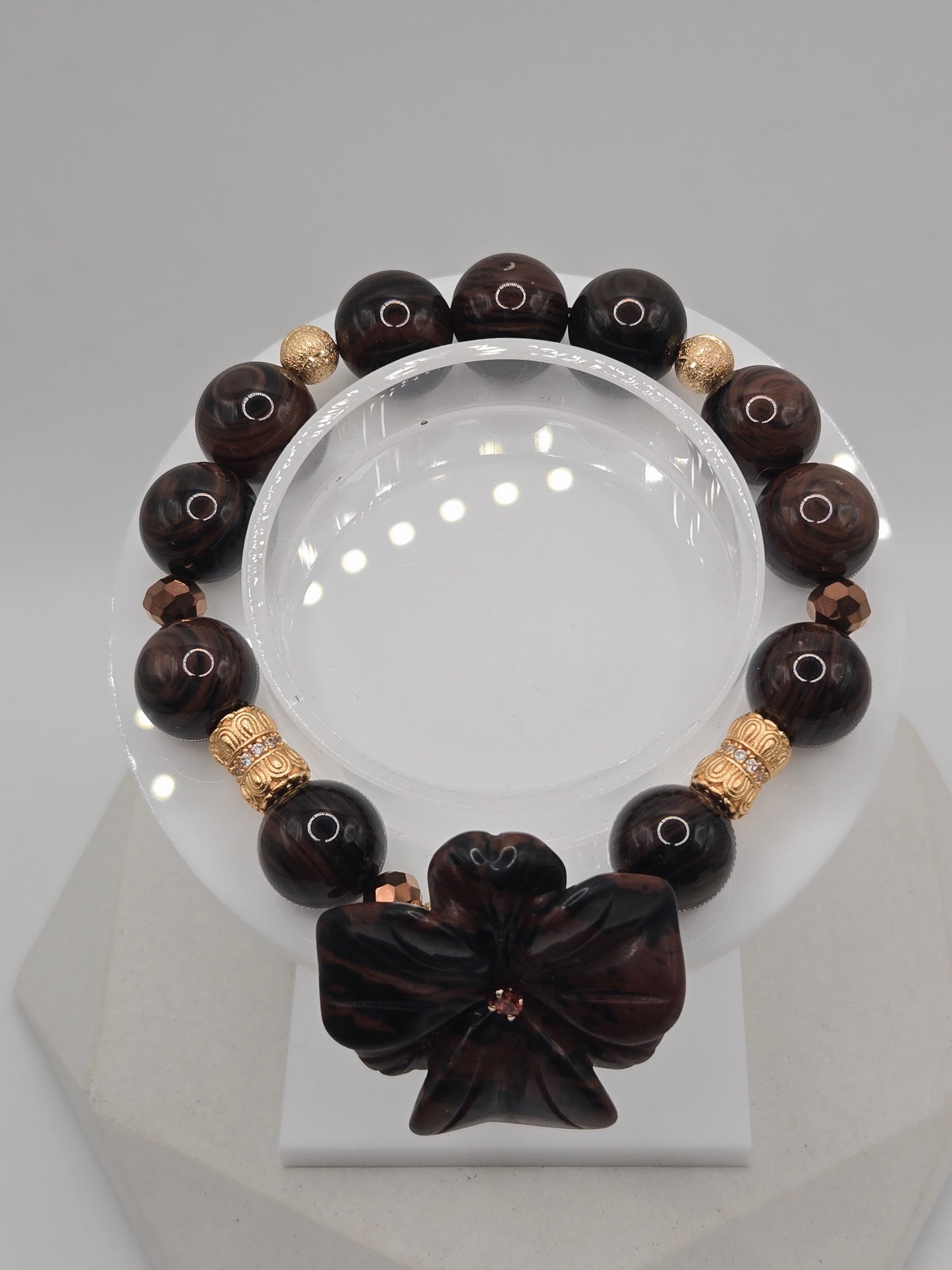 Red Obsidian Bracelet