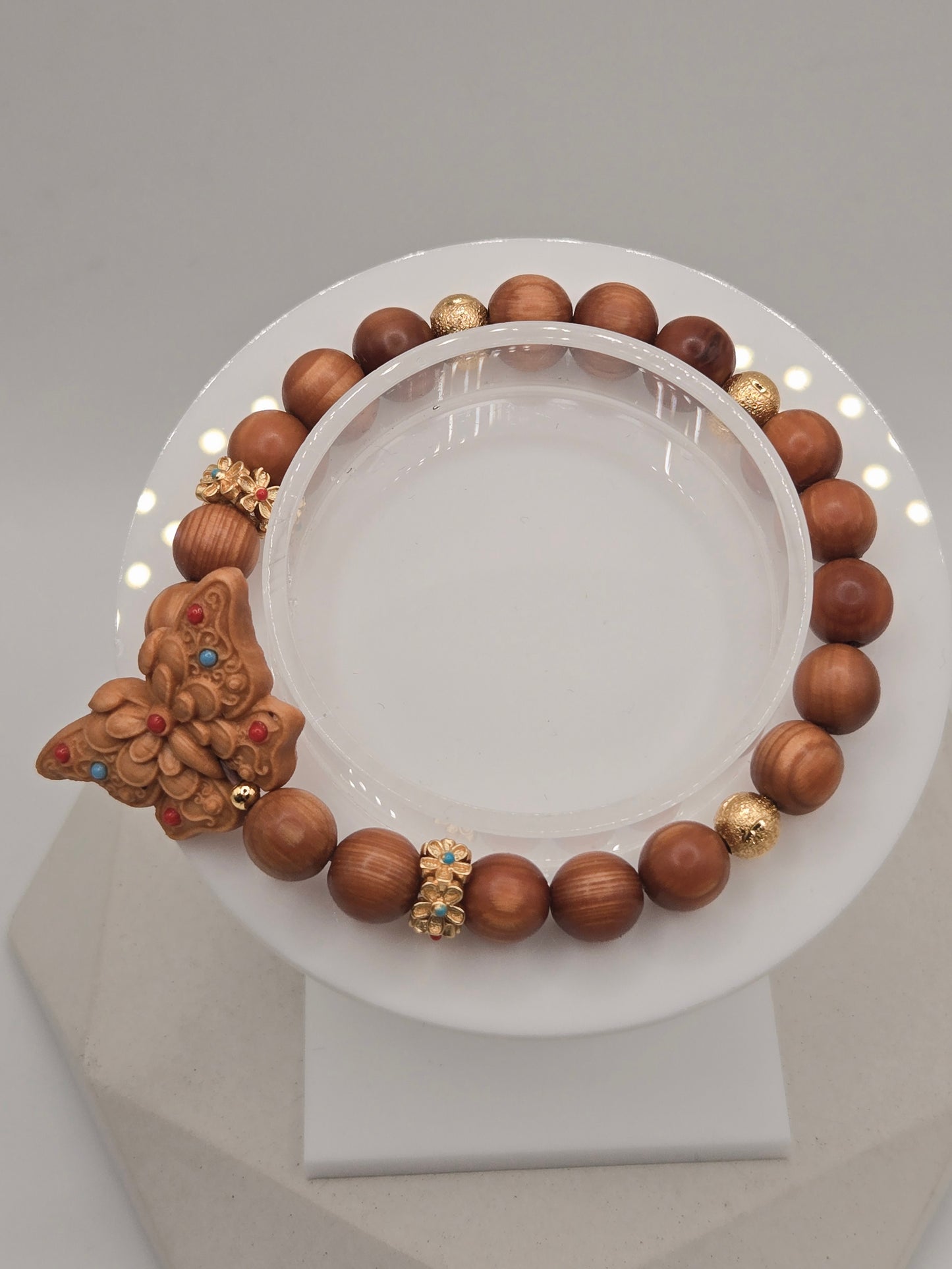 Wood Stack Bracelet Set
