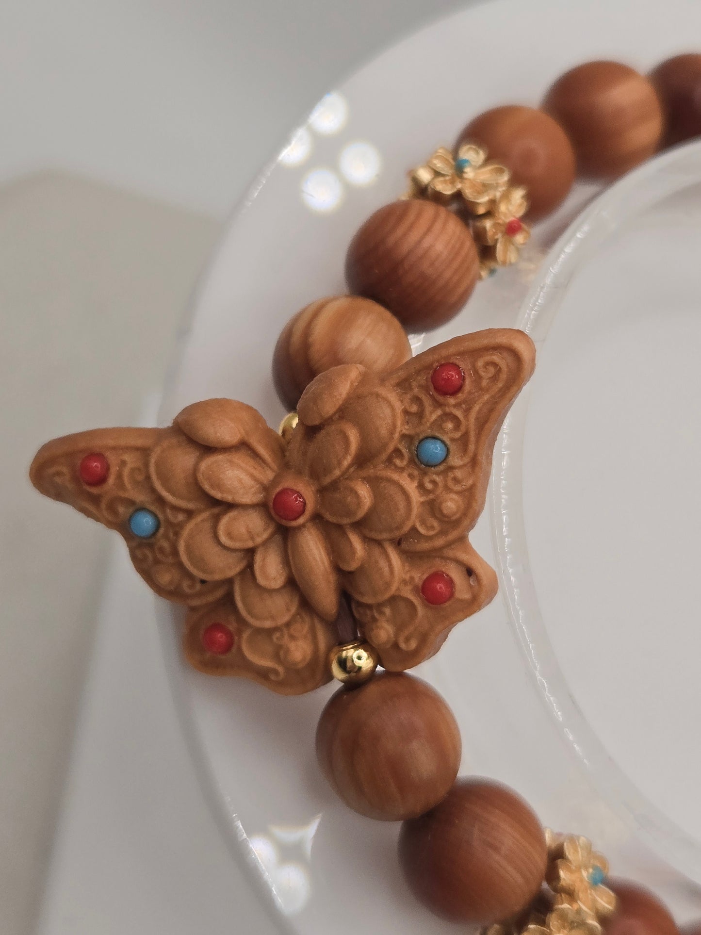 Wood Stack Bracelet Set
