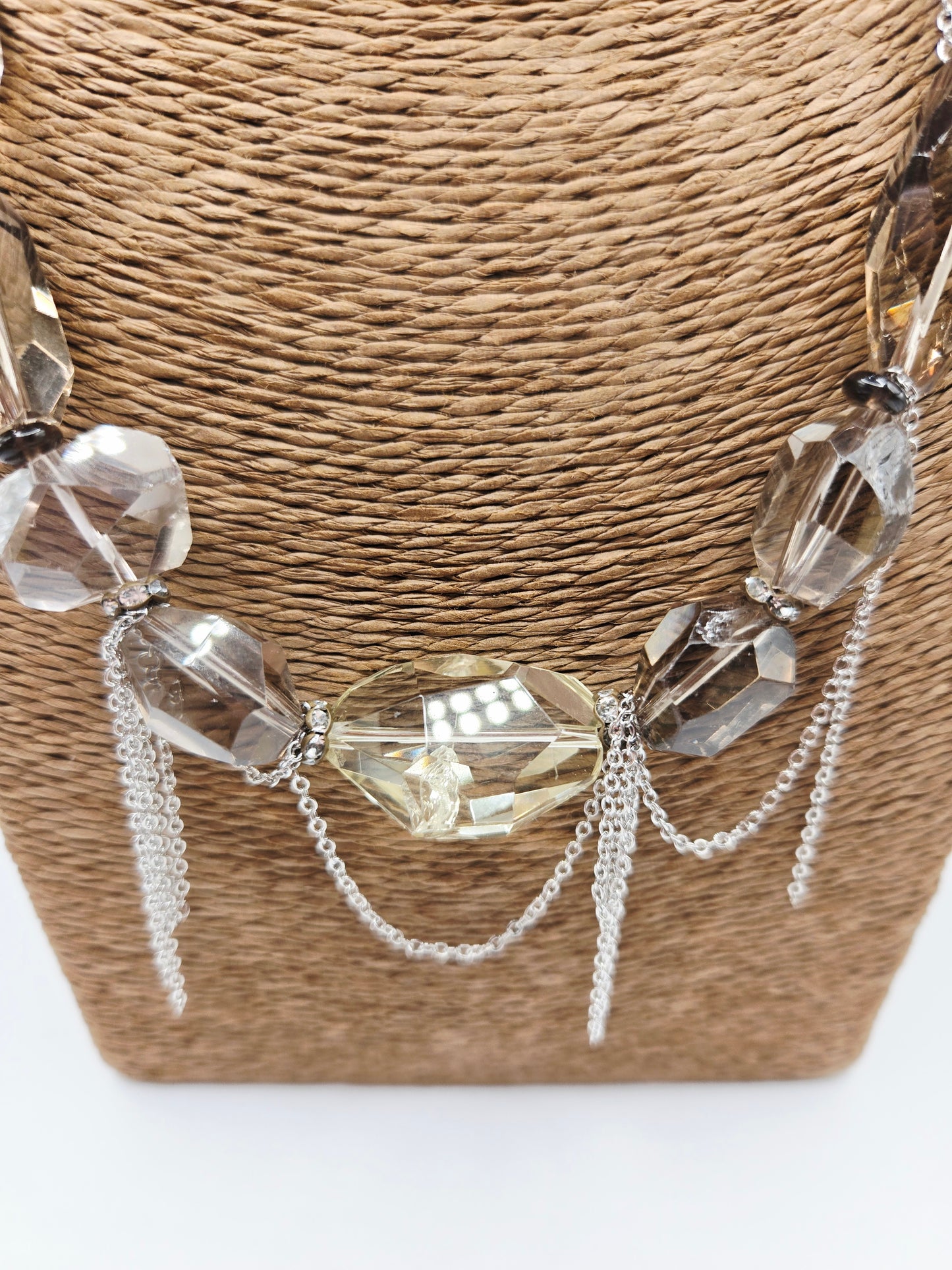 Smokey Citrine Freeform Necklace