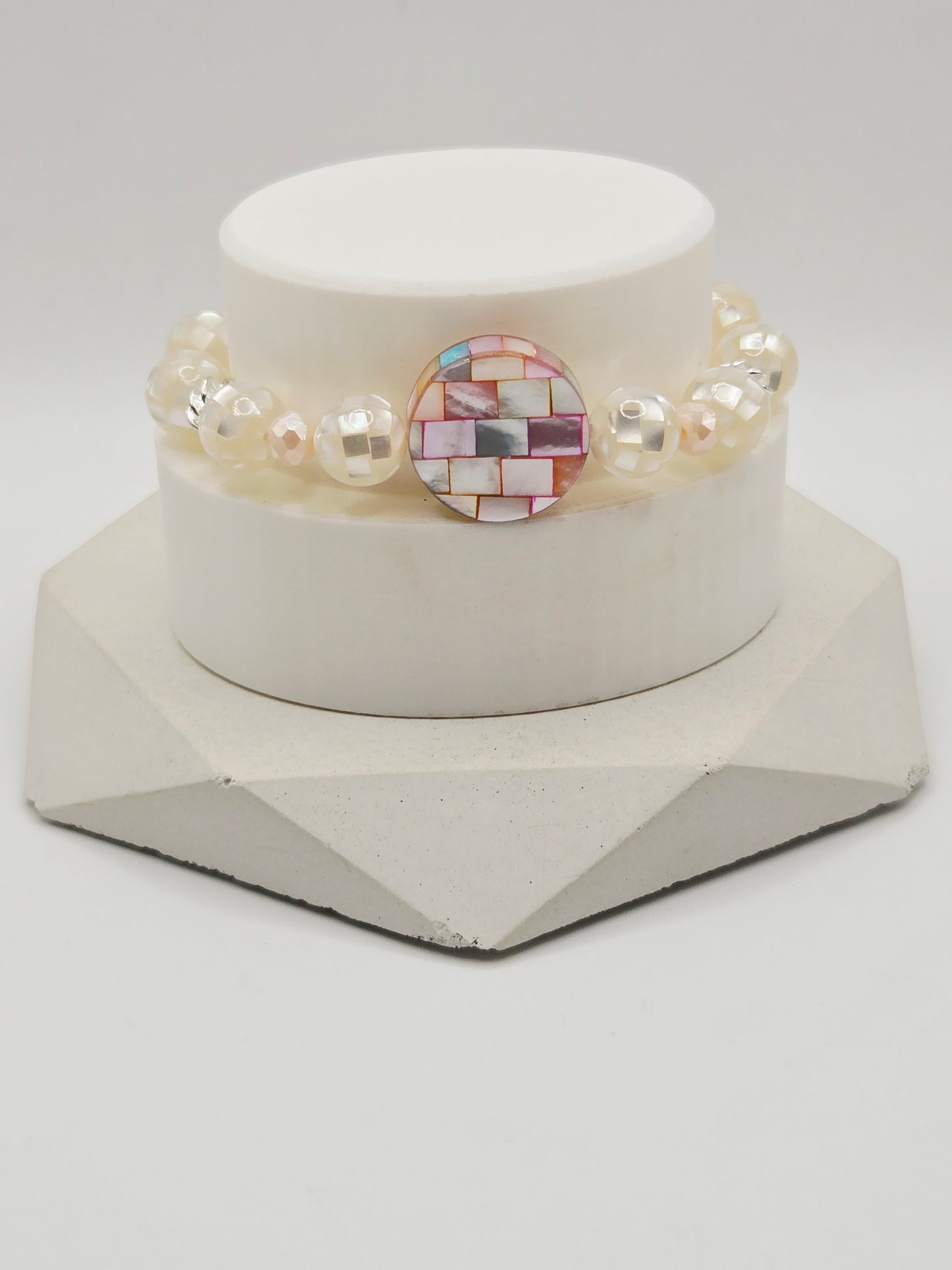 Prismatic Shell Bracelet