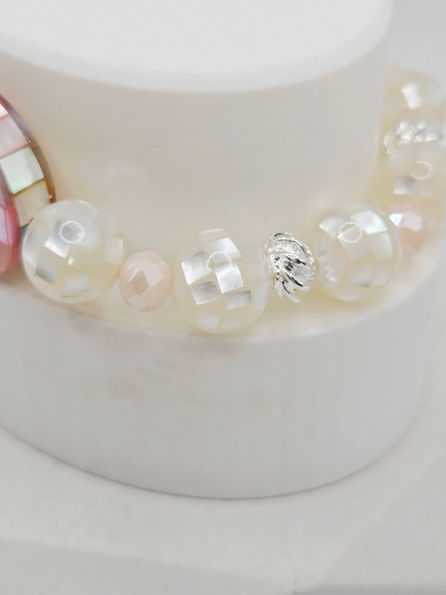 Prismatic Shell Bracelet