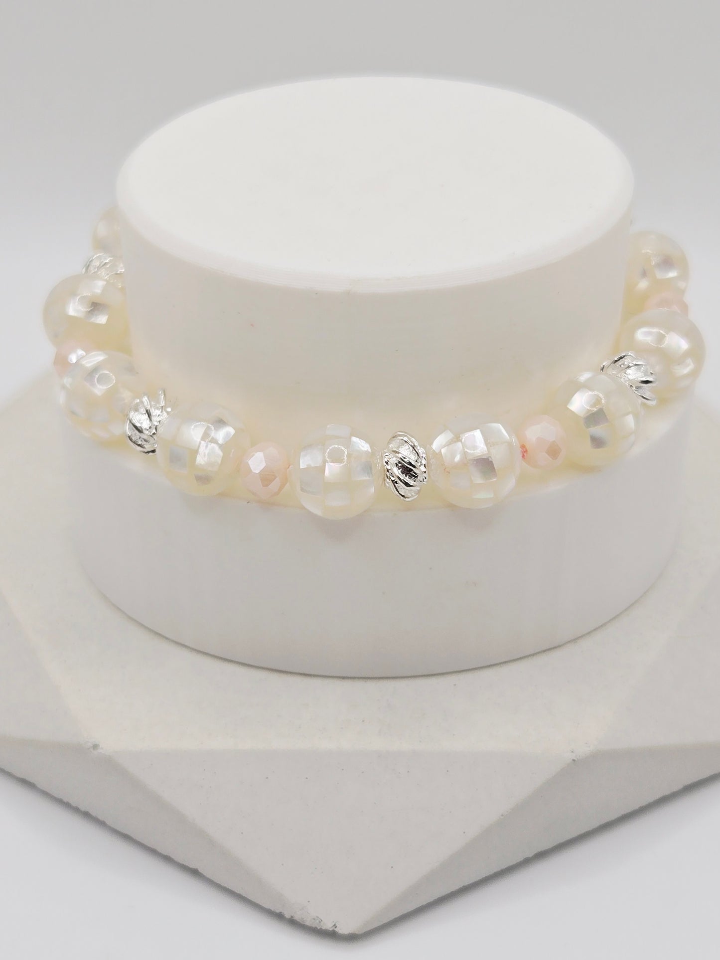 Prismatic Shell Bracelet