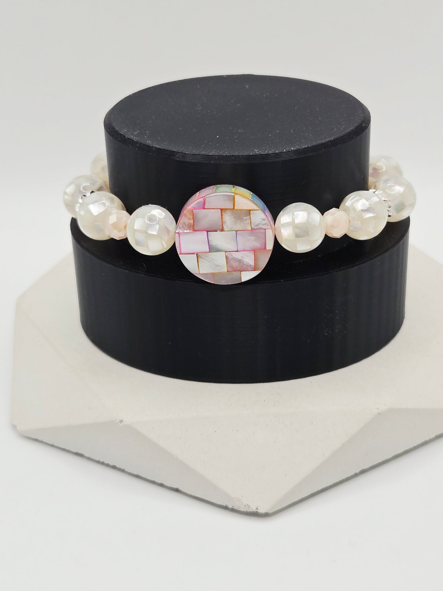 Prismatic Shell Bracelet