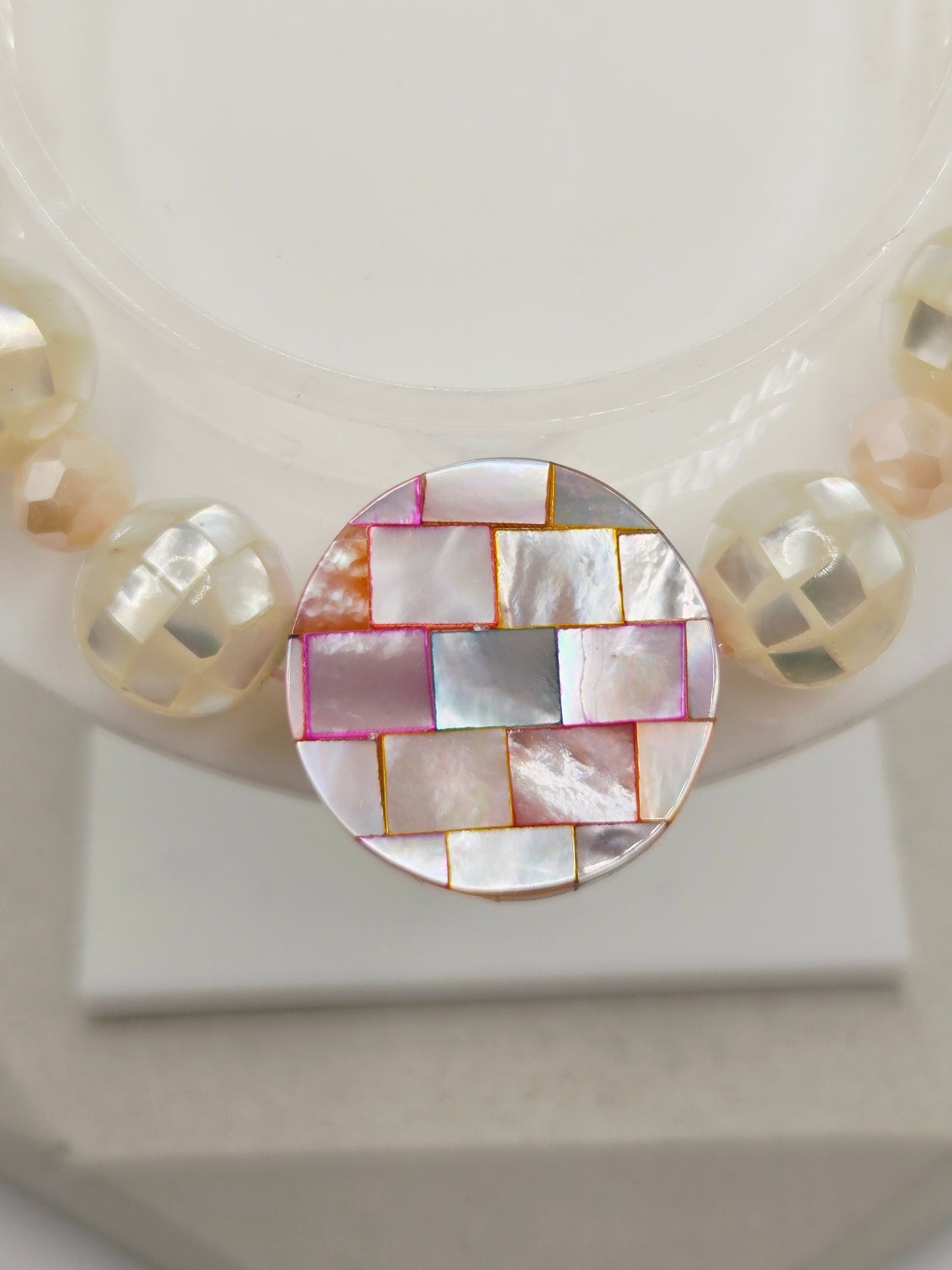 Prismatic Shell Bracelet