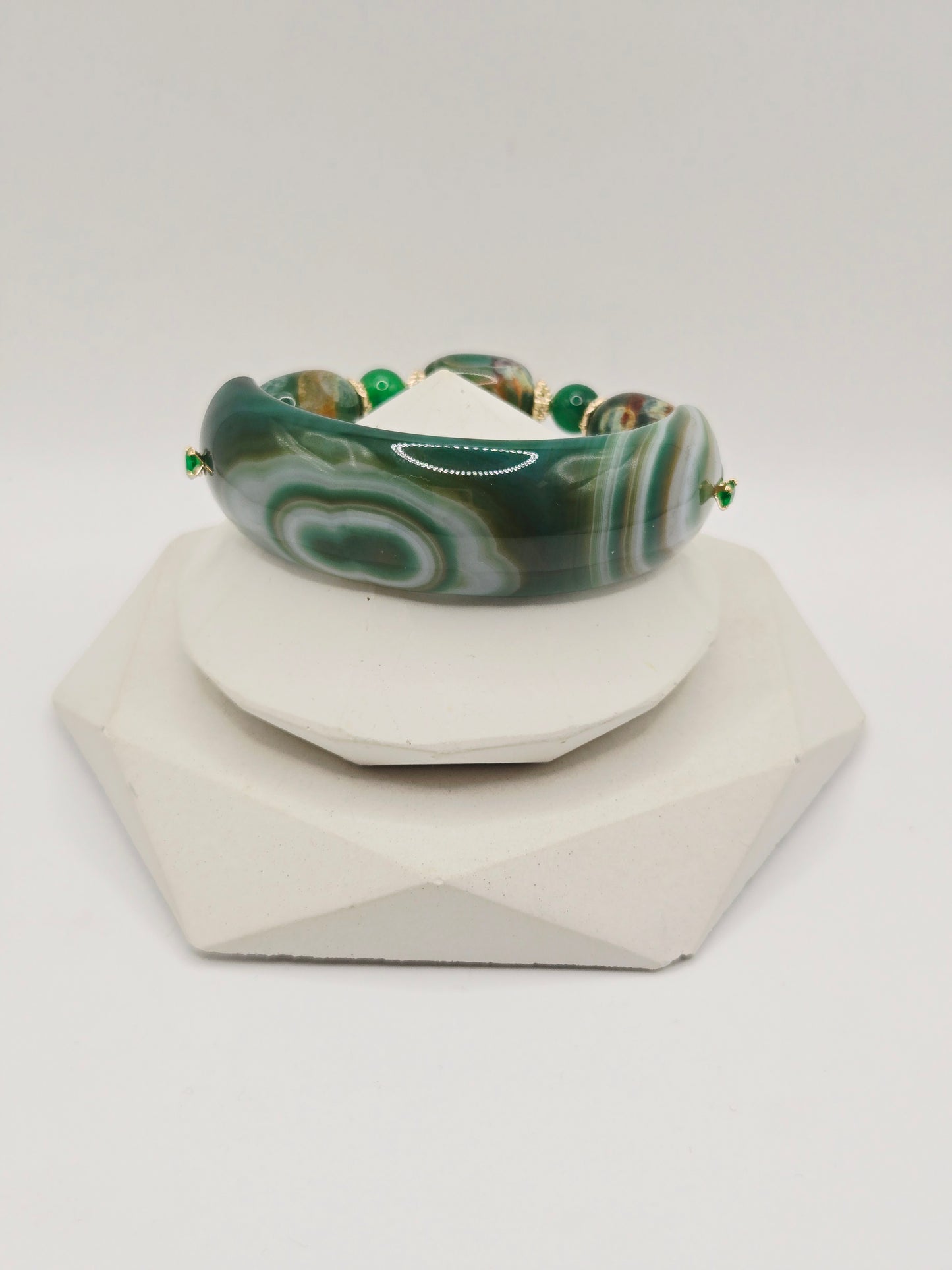 Green Agate Bracelet